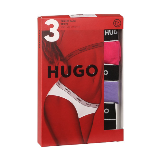 3PACK Dames slip HUGO veelkleurig (50480157 962)