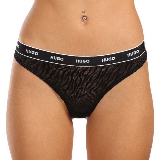 3PACK dames string HUGO veelkleurig (50480150 981)