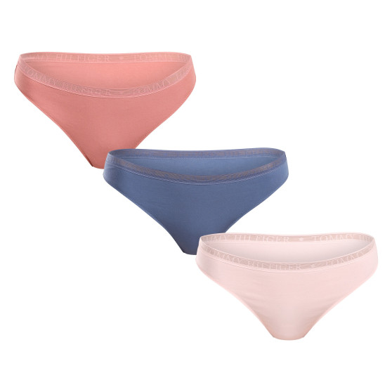 3PACK dames string Tommy Hilfiger veelkleurig (UW0UW04890 0VV)