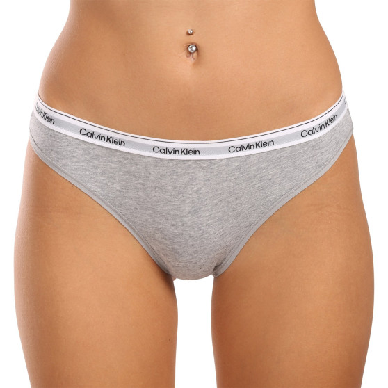 3PACK Dames slip Calvin Klein veelkleurig (QD5207E-NPA)