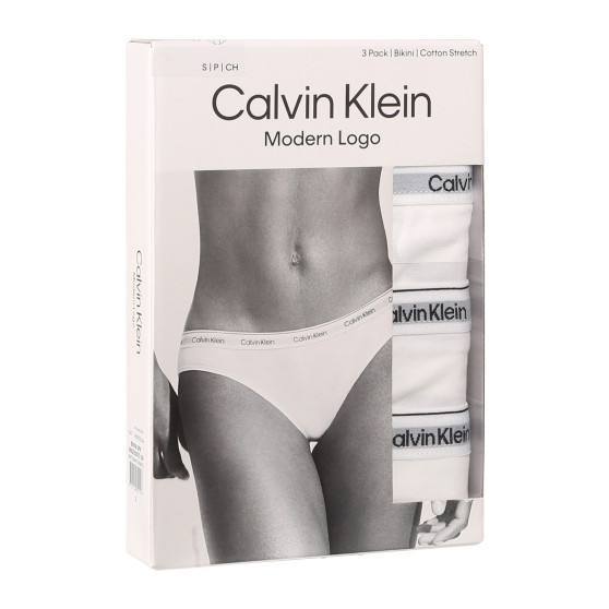 3PACK Dames slip Calvin Klein veelkleurig (QD5207E-NPA)