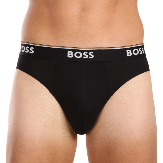 3PACK herenslip BOSS zwart (50510679 001)