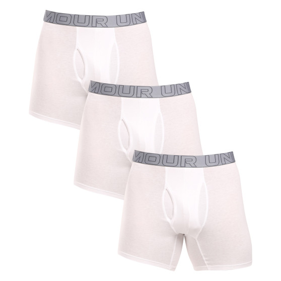 3PACK herenboxershort Under Armour wit (1383889 100)