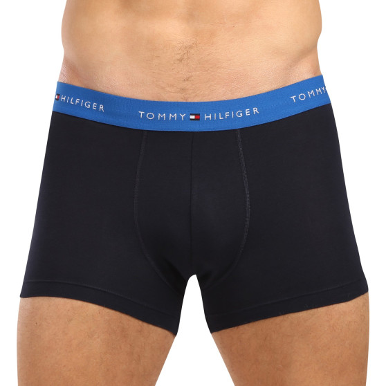 3PACK herenboxershort Tommy Hilfiger donkerblauw (UM0UM02763 0WR)