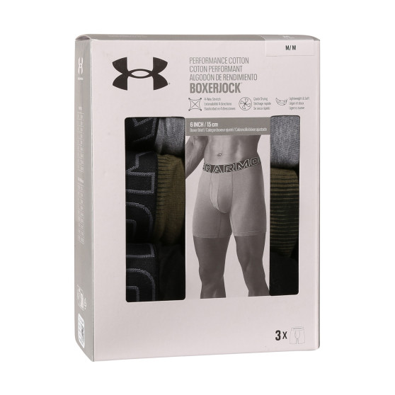 3PACK herenboxershort Under Armour veelkleurig (1383890 390)