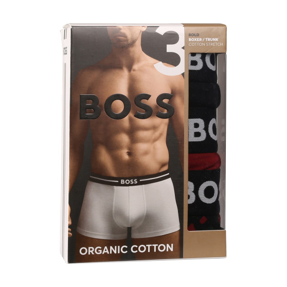 3PACK herenboxershort BOSS veelkleurig (50514998 982)