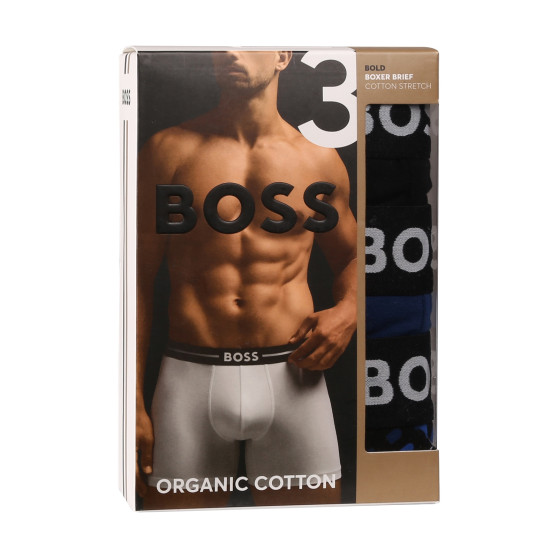 3PACK herenboxershort BOSS veelkleurig (50514998 982)