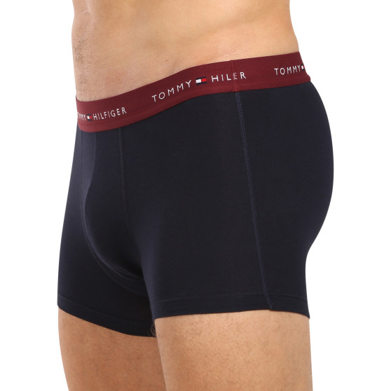 3PACK herenboxershort Tommy Hilfiger donkerblauw (UM0UM02763 05K)