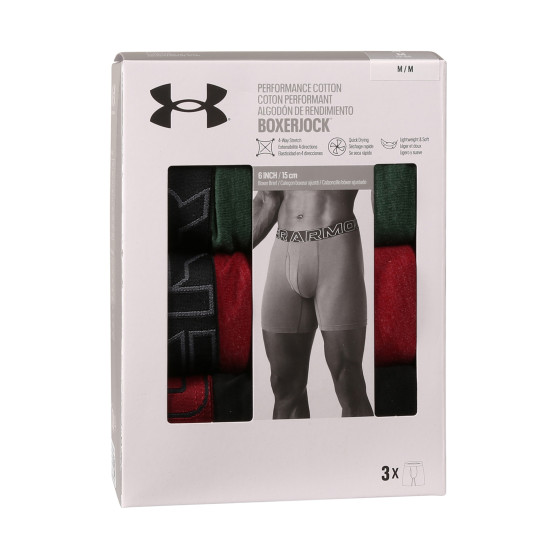 3PACK herenboxershort Under Armour veelkleurig (1383889 302)