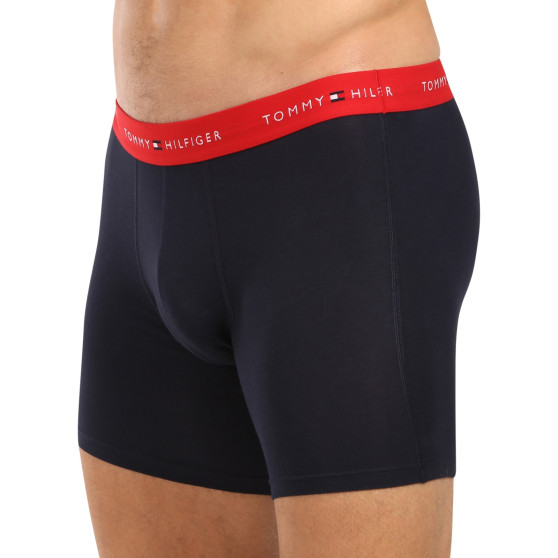 3PACK herenboxershort Tommy Hilfiger donkerblauw (UM0UM02765 0W3)