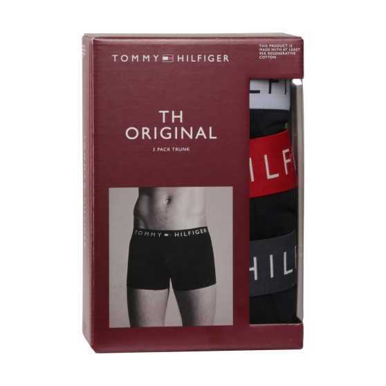 3PACK herenboxershort Tommy Hilfiger donkerblauw (UM0UM03181 0R1)