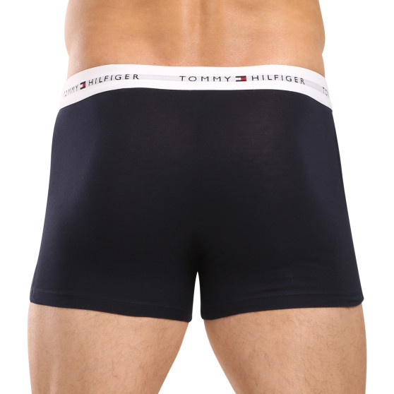 3PACK herenboxershort Tommy Hilfiger donkerblauw (UM0UM02763 0W3)