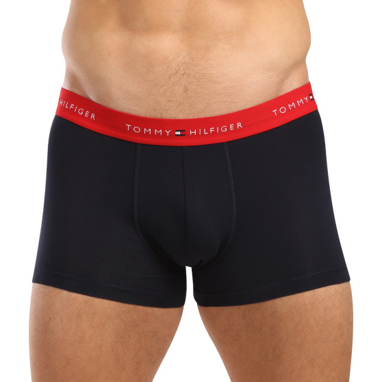 3PACK herenboxershort Tommy Hilfiger donkerblauw (UM0UM02763 0W3)