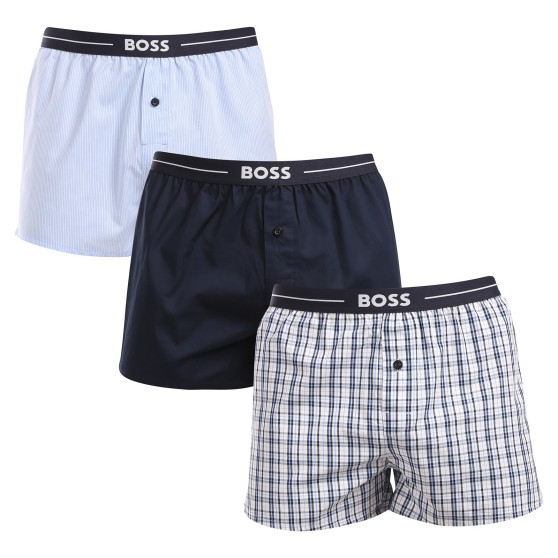 3PACK Herenboxershort BOSS veelkleurig (50505677 472)