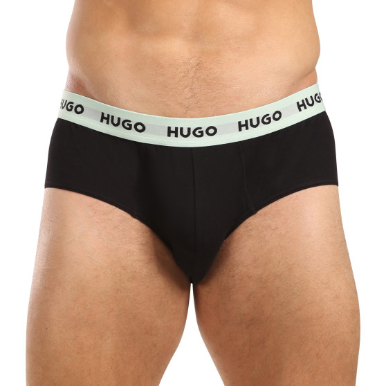 3PACK herenslip HUGO zwart (50517879 961)