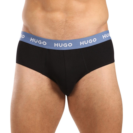 3PACK herenslip HUGO zwart (50517879 961)