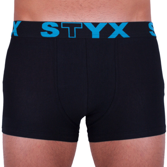 5PACK herenboxershort Styx sport elastisch oversized zwart (5R960)