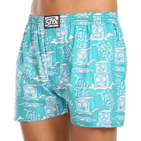 Styx Herenshorts art classic rubber oversized ijsblokjes (E1657)