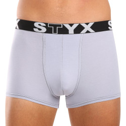 Herenboxershort Styx sportelastisch lichtgrijs (G1062)