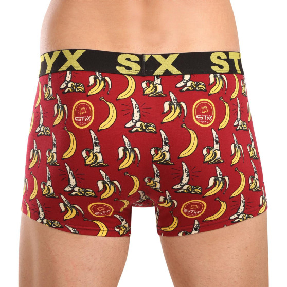 Styx Herenboxershorts kunst sport rubberen bananen (G1359)