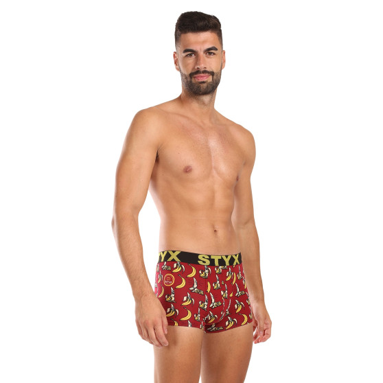 Styx Herenboxershorts kunst sport rubberen bananen (G1359)