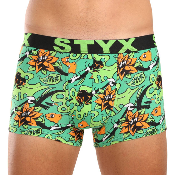 Styx Heren boxershorts kunst sport rubber tropic (G1557)