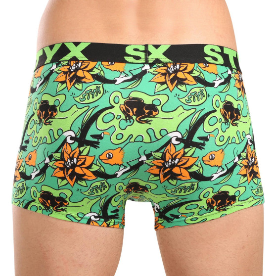 Styx Heren boxershorts kunst sport rubber tropic (G1557)