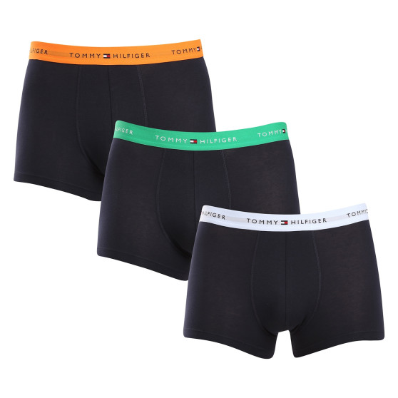 3PACK herenboxershort Tommy Hilfiger donkerblauw (UM0UM02763 0T3)