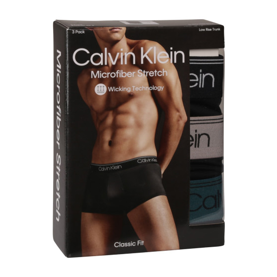 3PACK herenboxershort Calvin Klein zwart (NB2569A-Q7E)