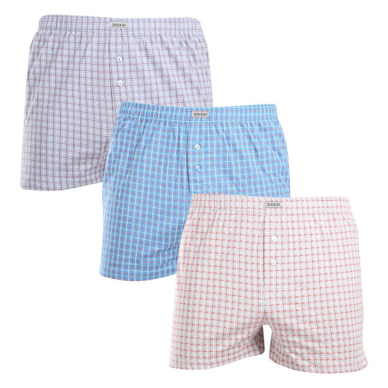 3PACK Herenboxershort Andrie veelkleurig (PS 5819)