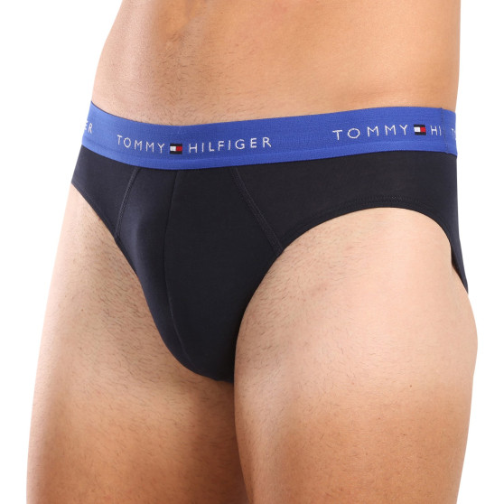 3PACK herenslip Tommy Hilfiger donkerblauw (UM0UM02904 0Y1)