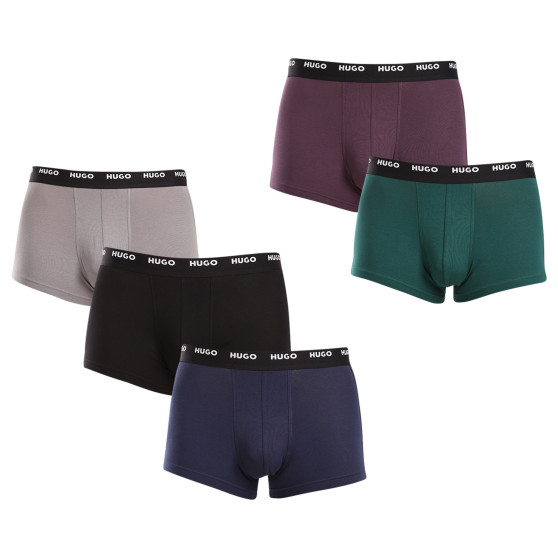 5PACK herenboxershort HUGO veelkleurig (50479944 973)