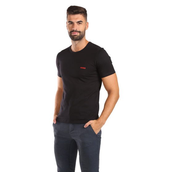 3PACK heren t-shirt HUGO veelkleurig (50480088 966)