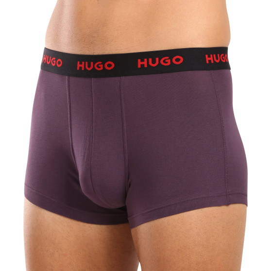 3PACK herenboxershort HUGO veelkleurig (50517878 987)