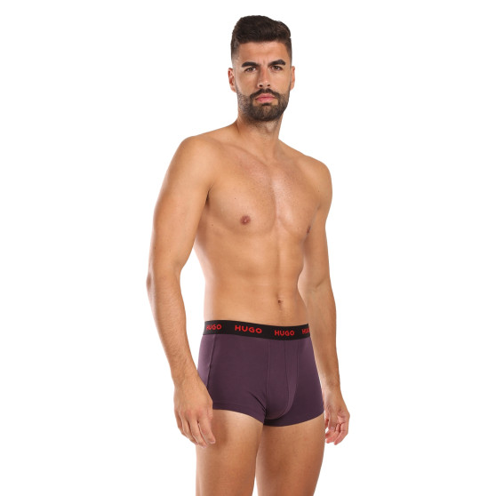 3PACK herenboxershort HUGO veelkleurig (50517878 987)