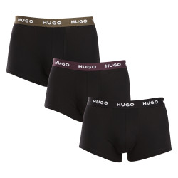 3PACK herenboxershort HUGO zwart (50517878 988)