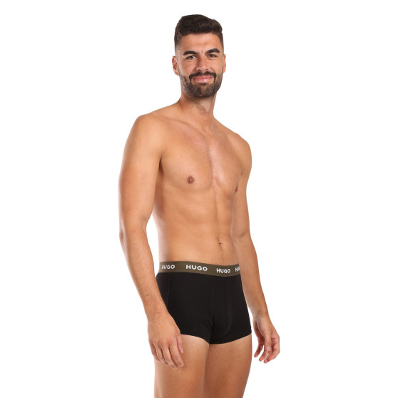 3PACK herenboxershort HUGO zwart (50517878 988)