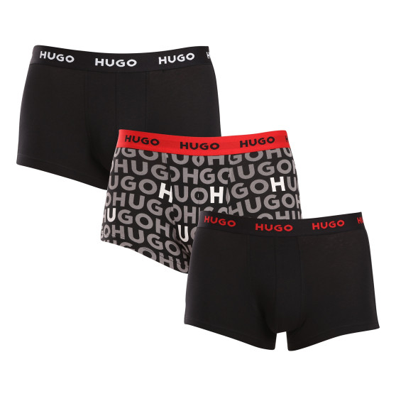 3PACK herenboxershort HUGO veelkleurig (50517894 980)