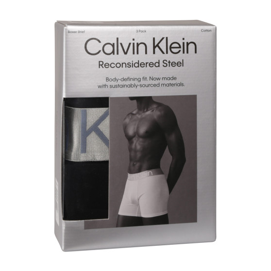 3PACK herenboxershort Calvin Klein zwart (NB3131A-PZE)