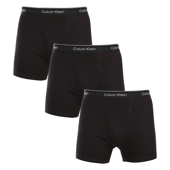 3PACK herenboxershort Calvin Klein zwart (NB4003A-001)