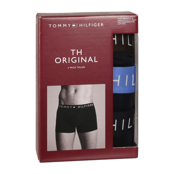 3PACK herenboxershort Tommy Hilfiger donkerblauw (UM0UM03181 0X0)